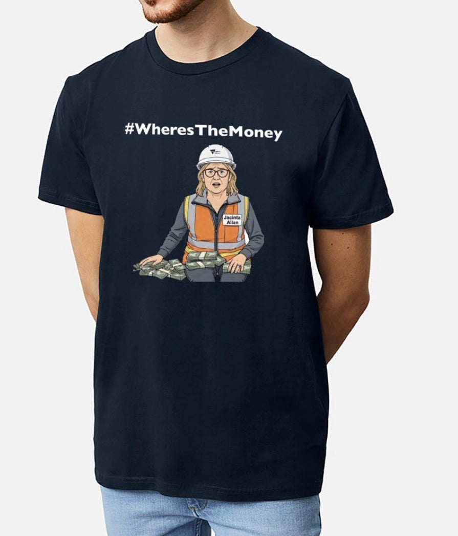 #WheresTheMoney Short Sleeve T-Shirt