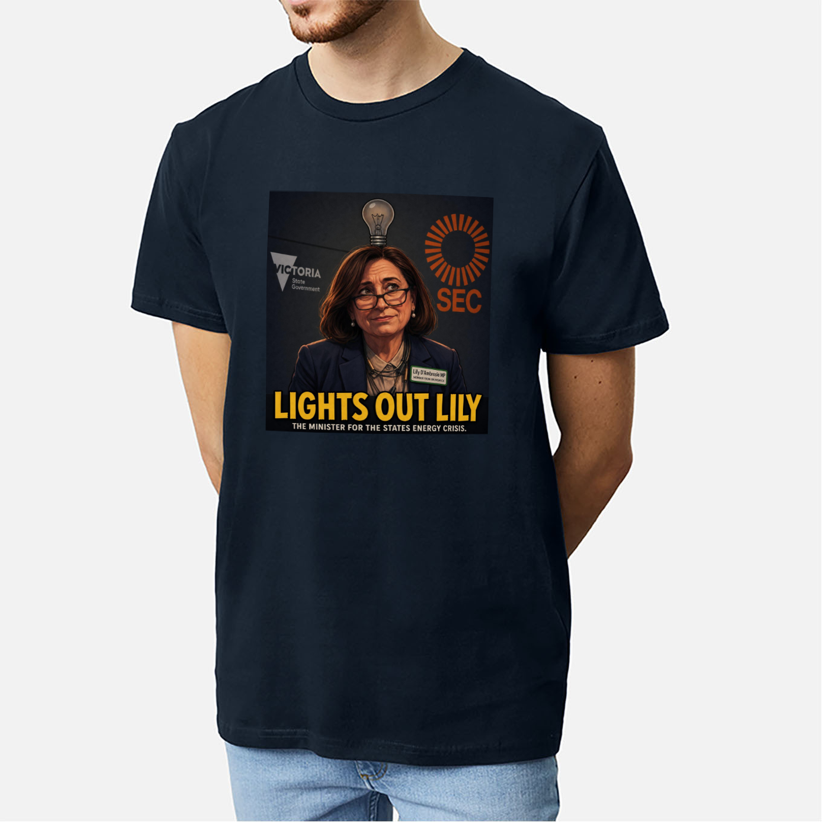 Lights Out Lily Short Sleeve T-Shirt