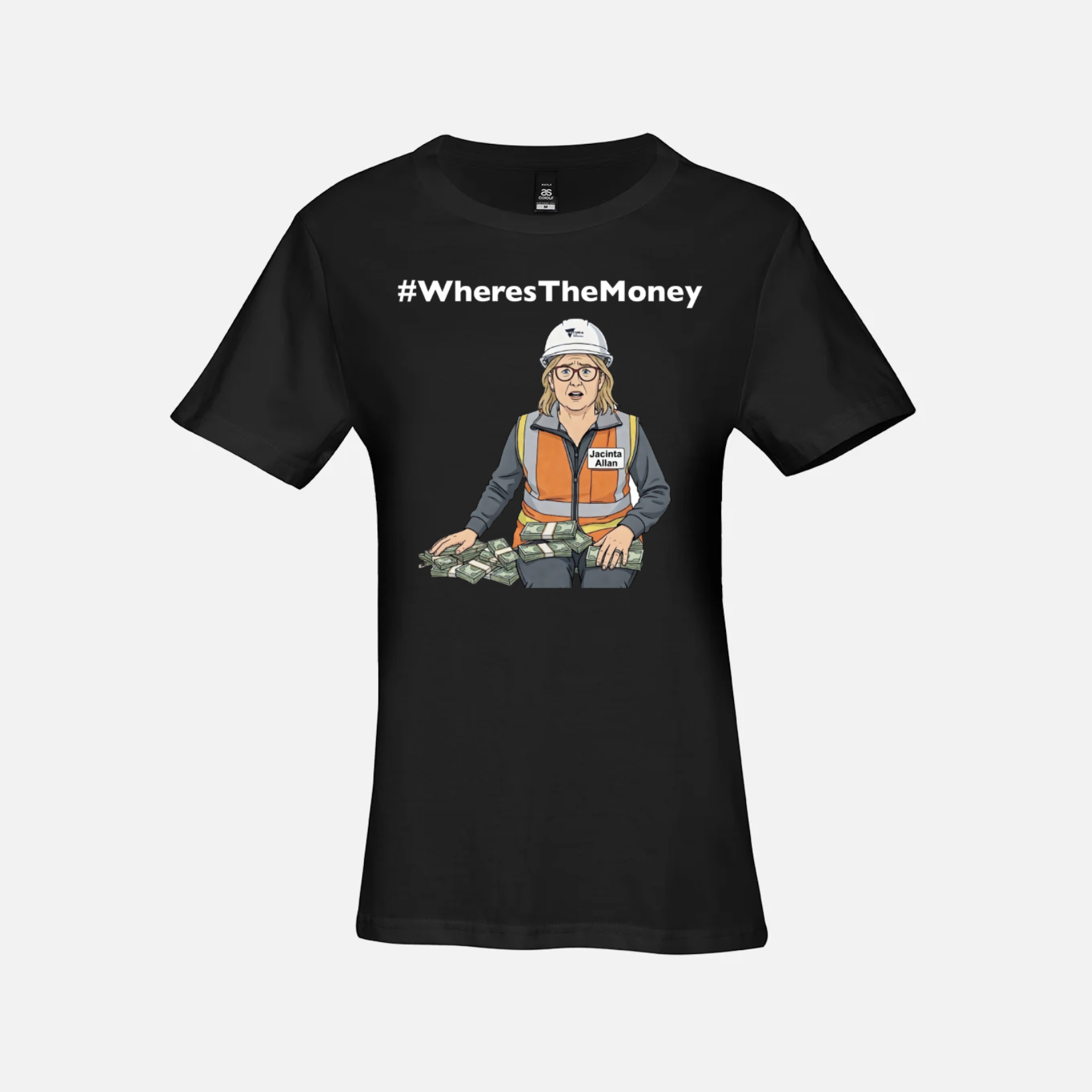 #WheresTheMoney Short Sleeve T-Shirt
